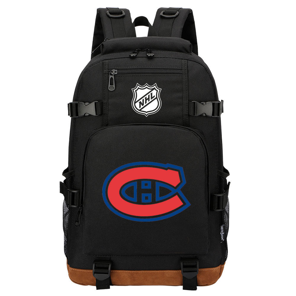 Montreal Canadiens Hockey League  Waterproof Backpack School Notebook Travel Bag