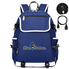 Tulsa Drillers Backpack School Notebook Travel Bags