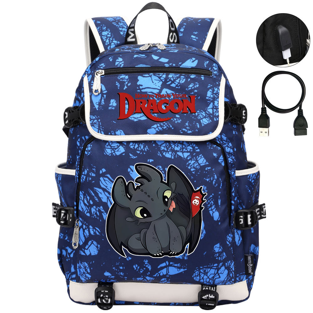 How to Train Your Dragon Backpack School Notebook Travel Bags