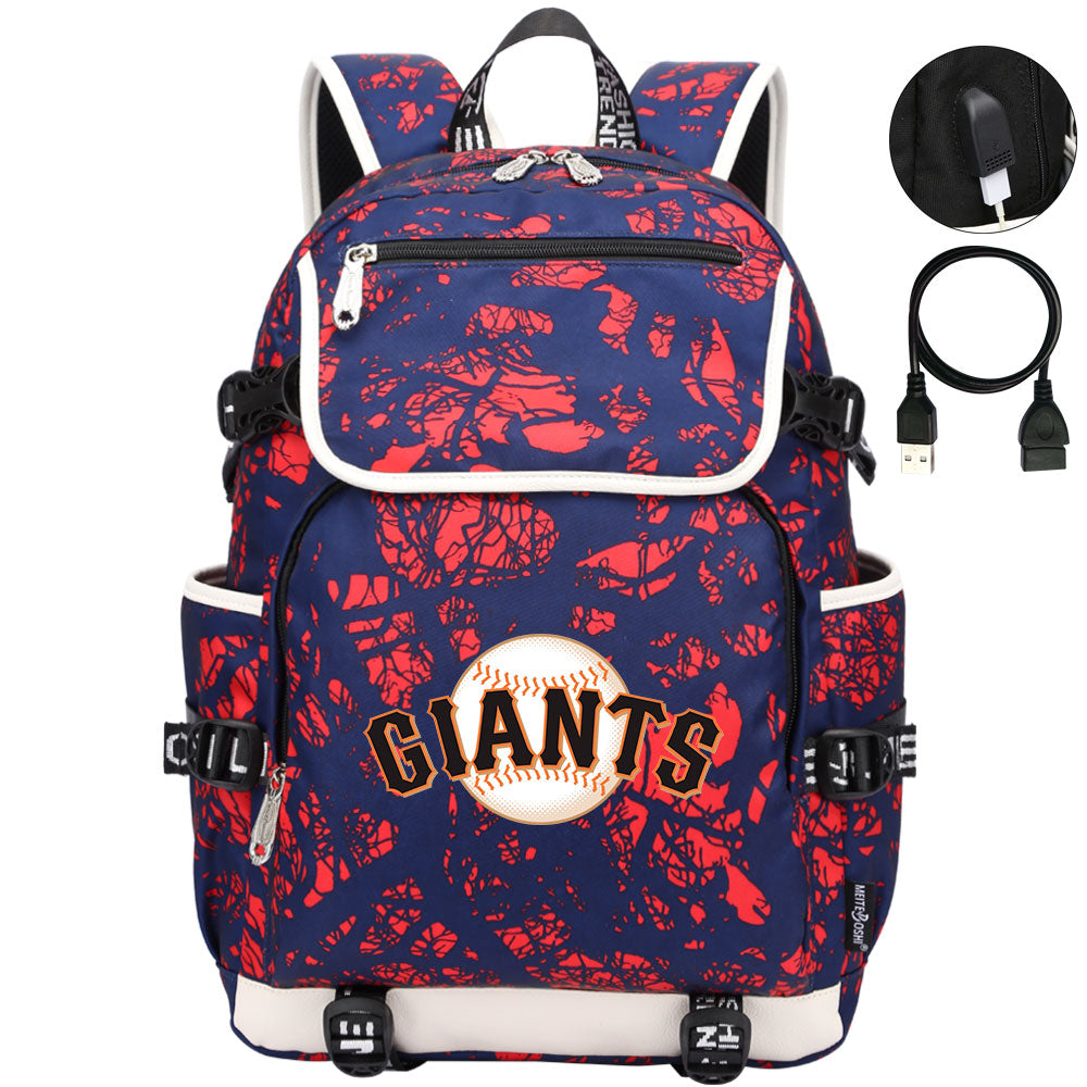 San Francisco Giants  Backpack School Notebook Travel Bags