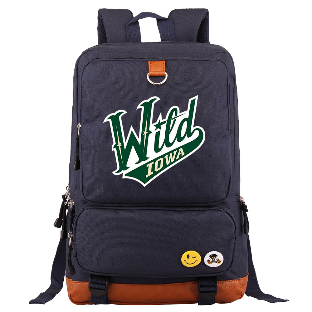 Iowa Wild Hockey Team Proof Backpack NoteBook Laptop School Bag