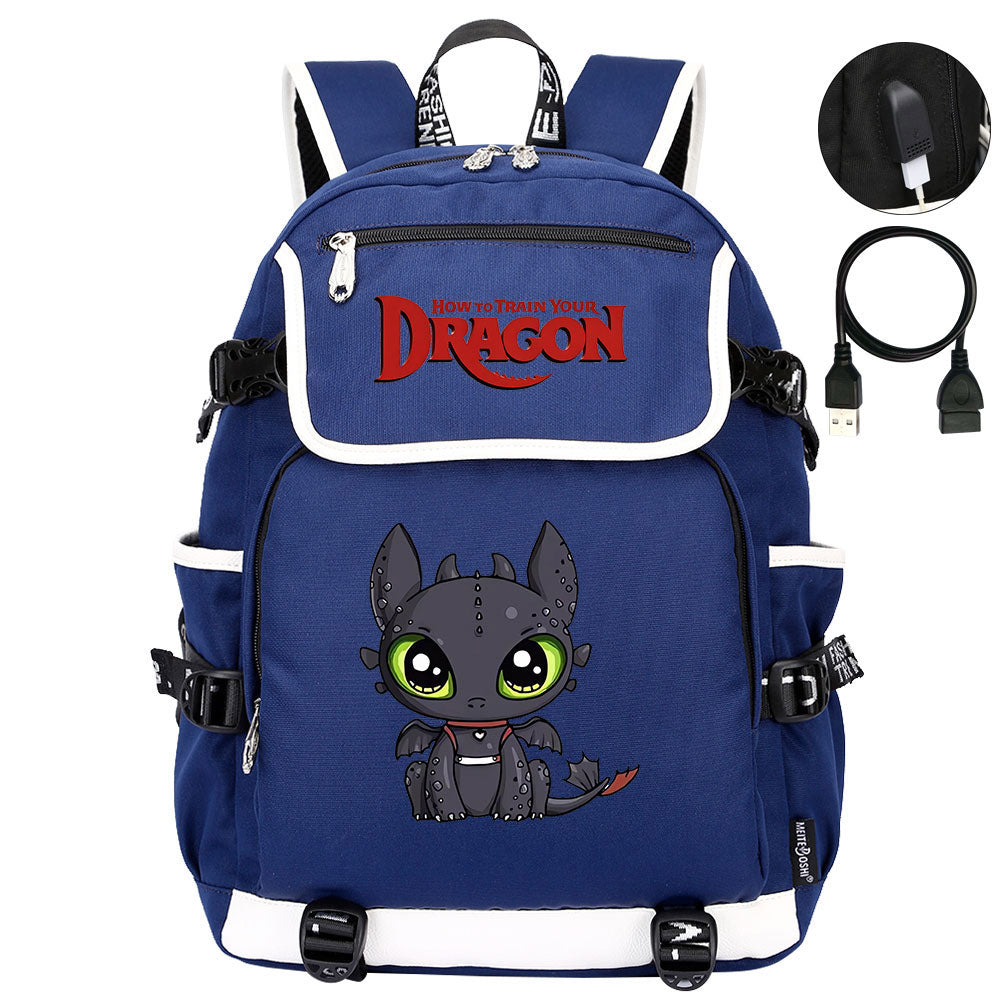 How to Train Your Dragon Backpack School Notebook Travel Bags