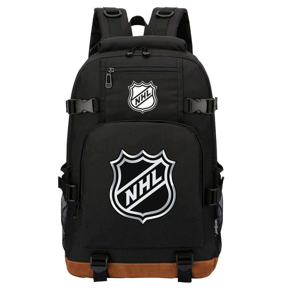 Hockey Team Waterproof Backpack School Notebook Travel Bag