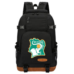 Ivory Coast National Football Team Waterproof Backpack School Notebook Travel Bag
