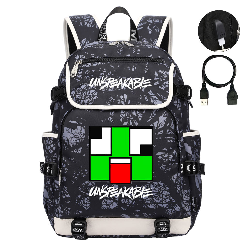 Game Unspeakable Backpack School Notebook Travel Bags