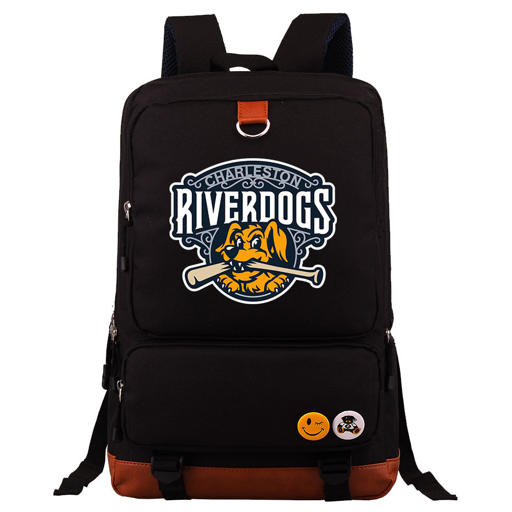 Charleston RiverDogs Water Proof Backpack NoteBook Laptop School Bag