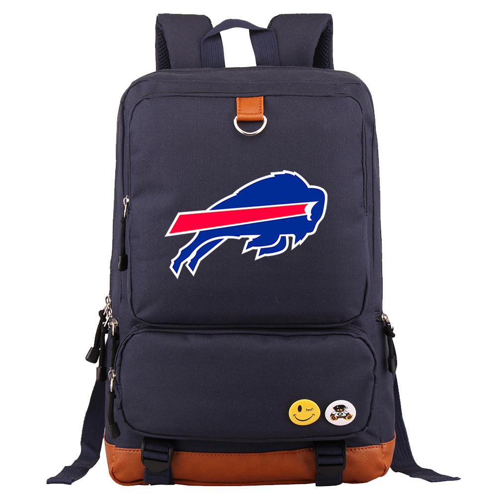 Buffalo Bills Football Team Rugby Proof Backpack NoteBook Laptop School Bag