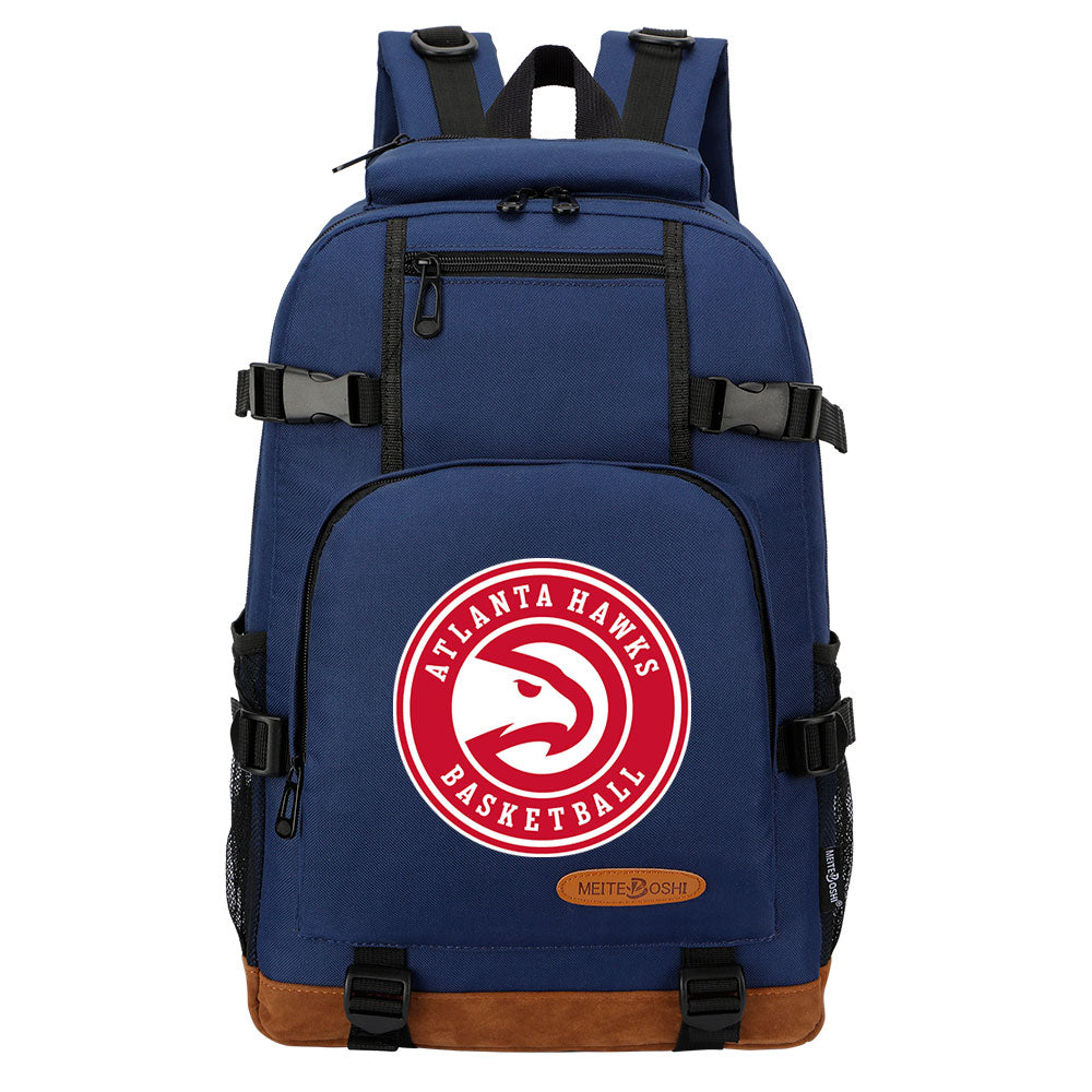 Atlanta Hawks Waterproof Backpack School Notebook Travel Bag
