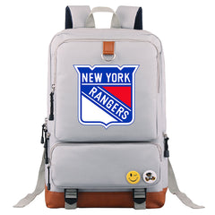 New York Rangers Hockey Team Proof Backpack NoteBook Laptop School Bag