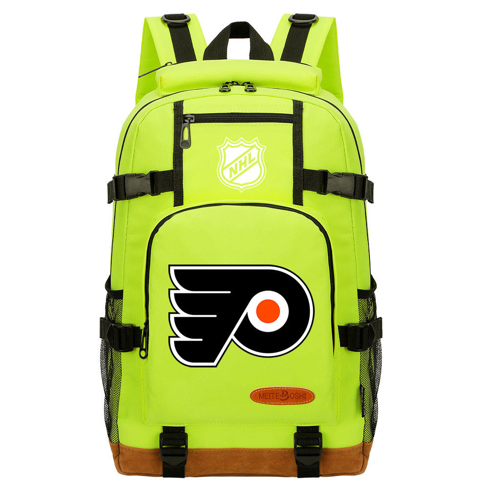 Philadelphia Flyers Hockey League  Waterproof Backpack School Notebook Travel Bag