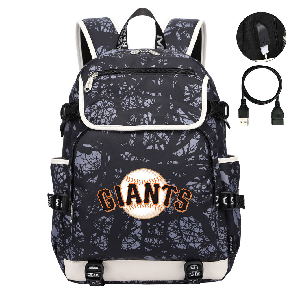 San Francisco Giants  Backpack School Notebook Travel Bags