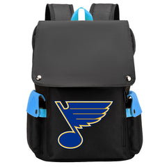 St Louis Blues Hockey Team School Backpack Oxford Laptop Bag