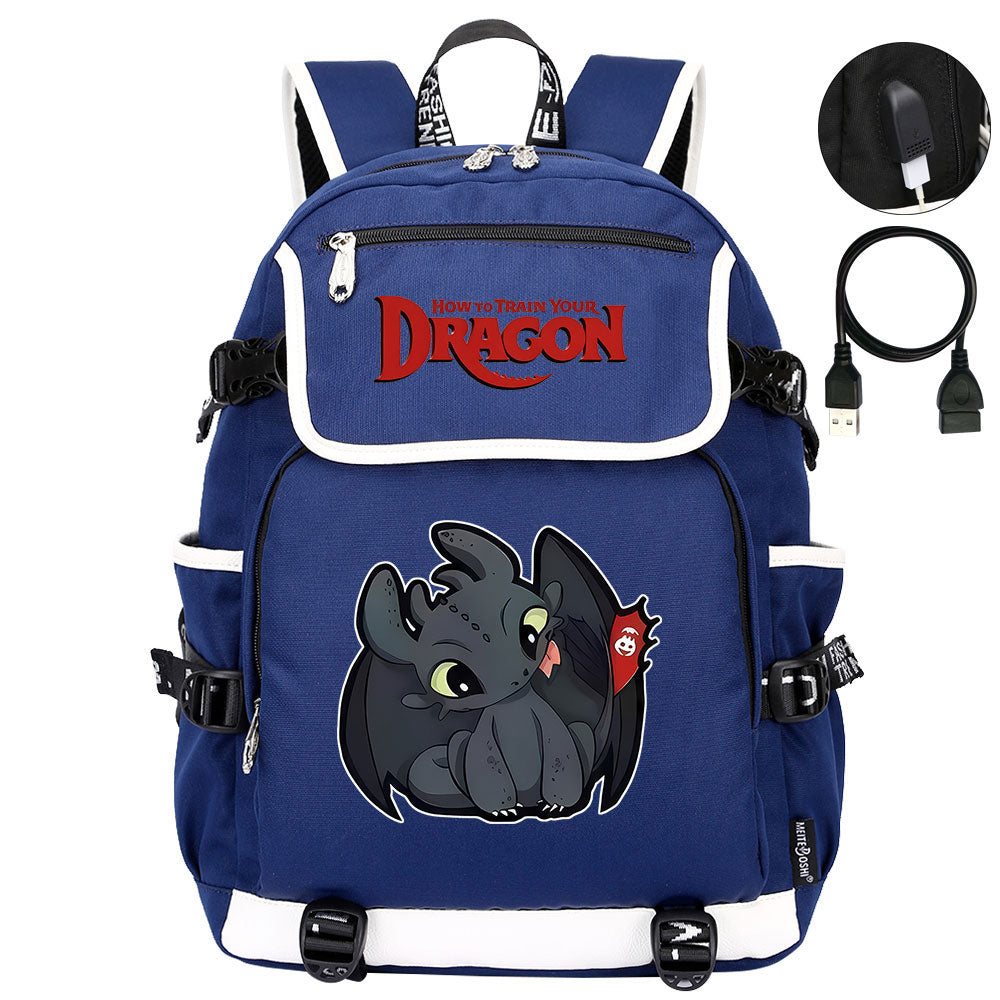 How to Train Your Dragon Backpack School Notebook Travel Bags