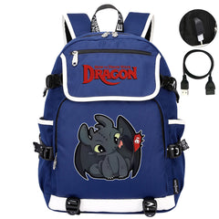 How to Train Your Dragon Backpack School Notebook Travel Bags