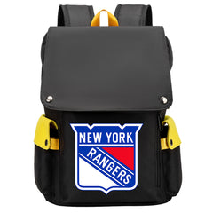 New York Rangers Hockey Team School Backpack Oxford Laptop Bag