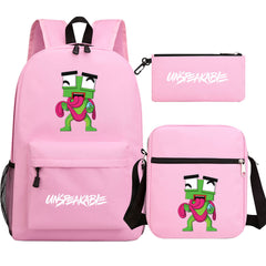 Unspeakable Game School Backpack Shoulder Bag Pencil Bags 3pcs Set
