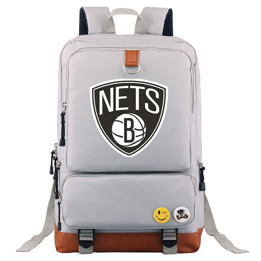 Brooklyn Nets Water Proof Backpack NoteBook Laptop School Bag