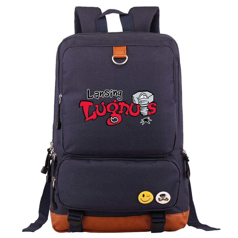 Lansing Lugnuts Proof Backpack NoteBook Laptop School Bag