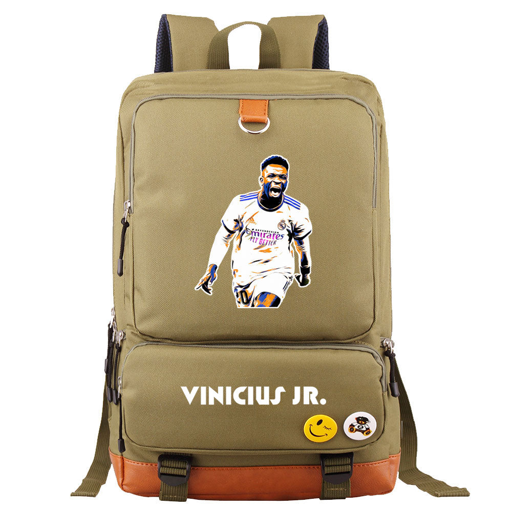 Vinicius Junior FC Proof Backpack NoteBook Laptop School Bag