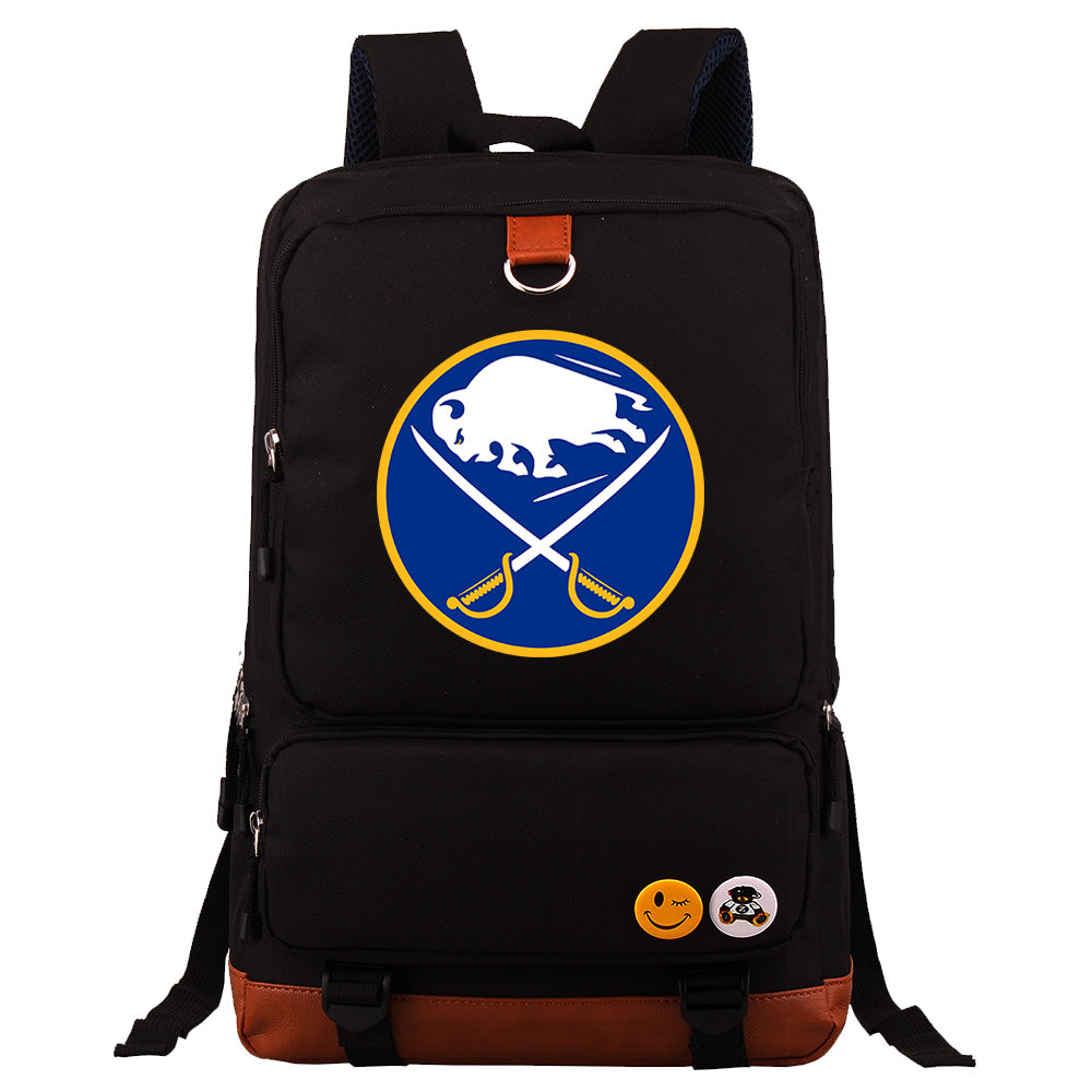 Buffalo Sabres Hockey Team Proof Backpack NoteBook Laptop School Bag
