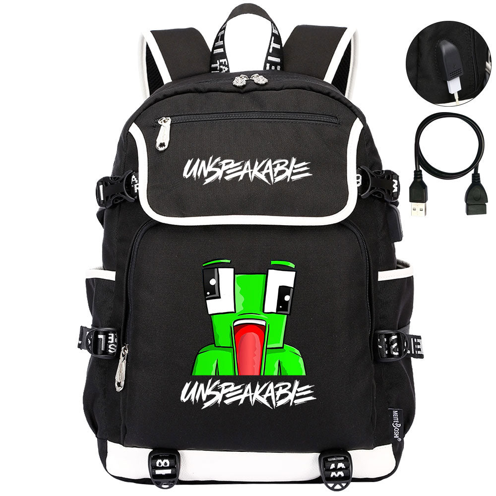 Game Unspeakable Backpack School Notebook Travel Bags