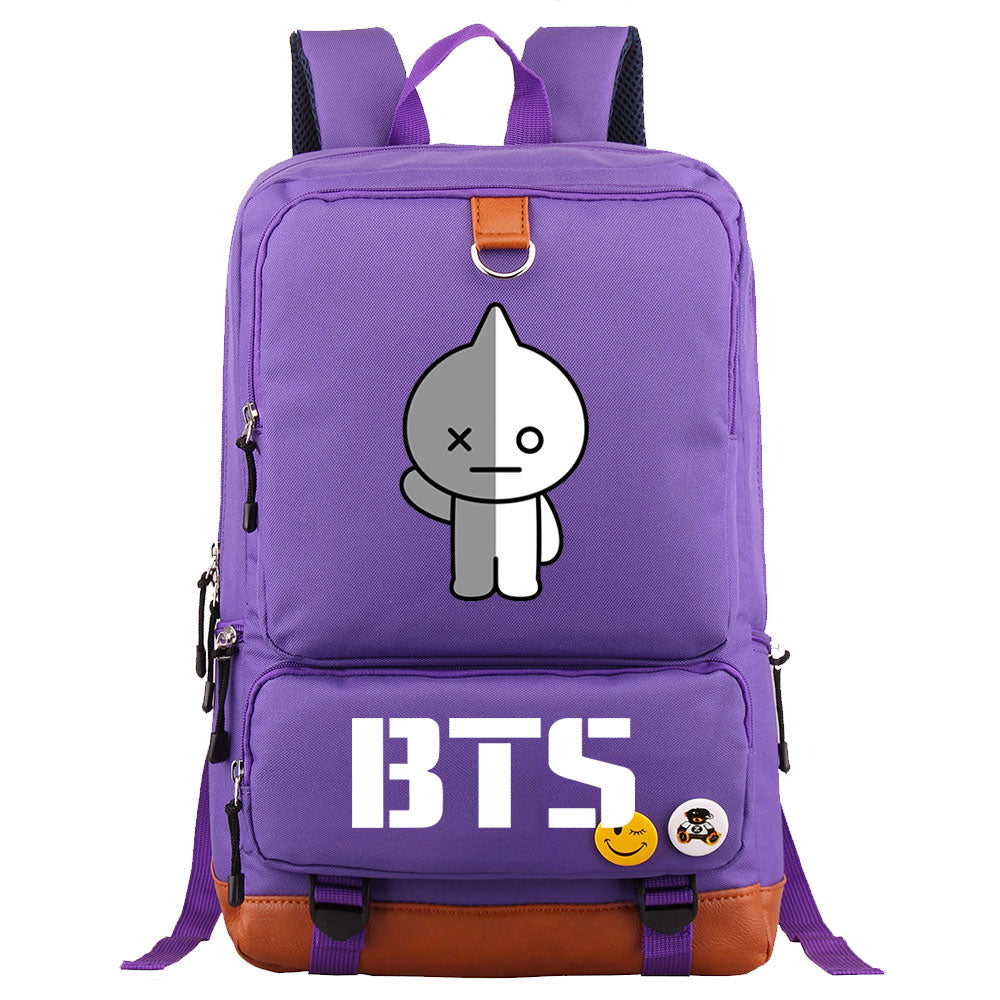 BTS VAN Proof Backpack NoteBook Laptop School Bag