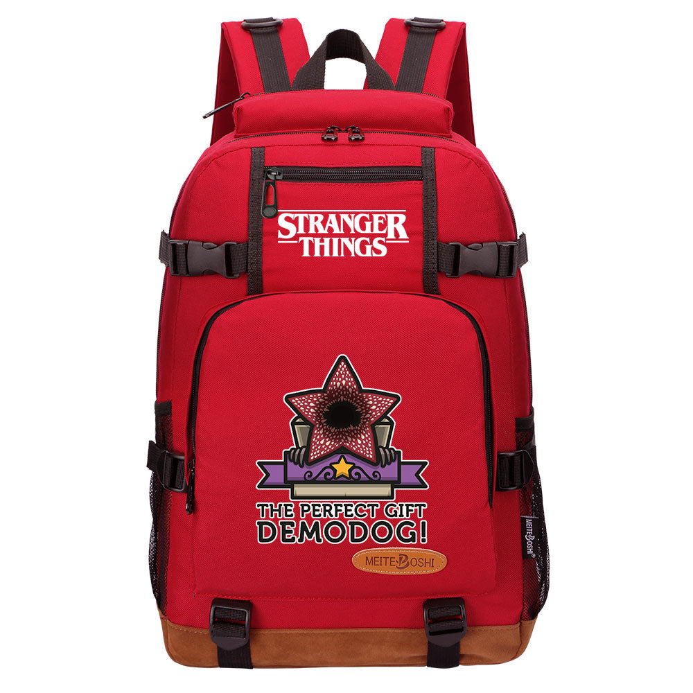 Strangers Things The Demogorgon Waterproof Backpack School Notebook Travel Bag
