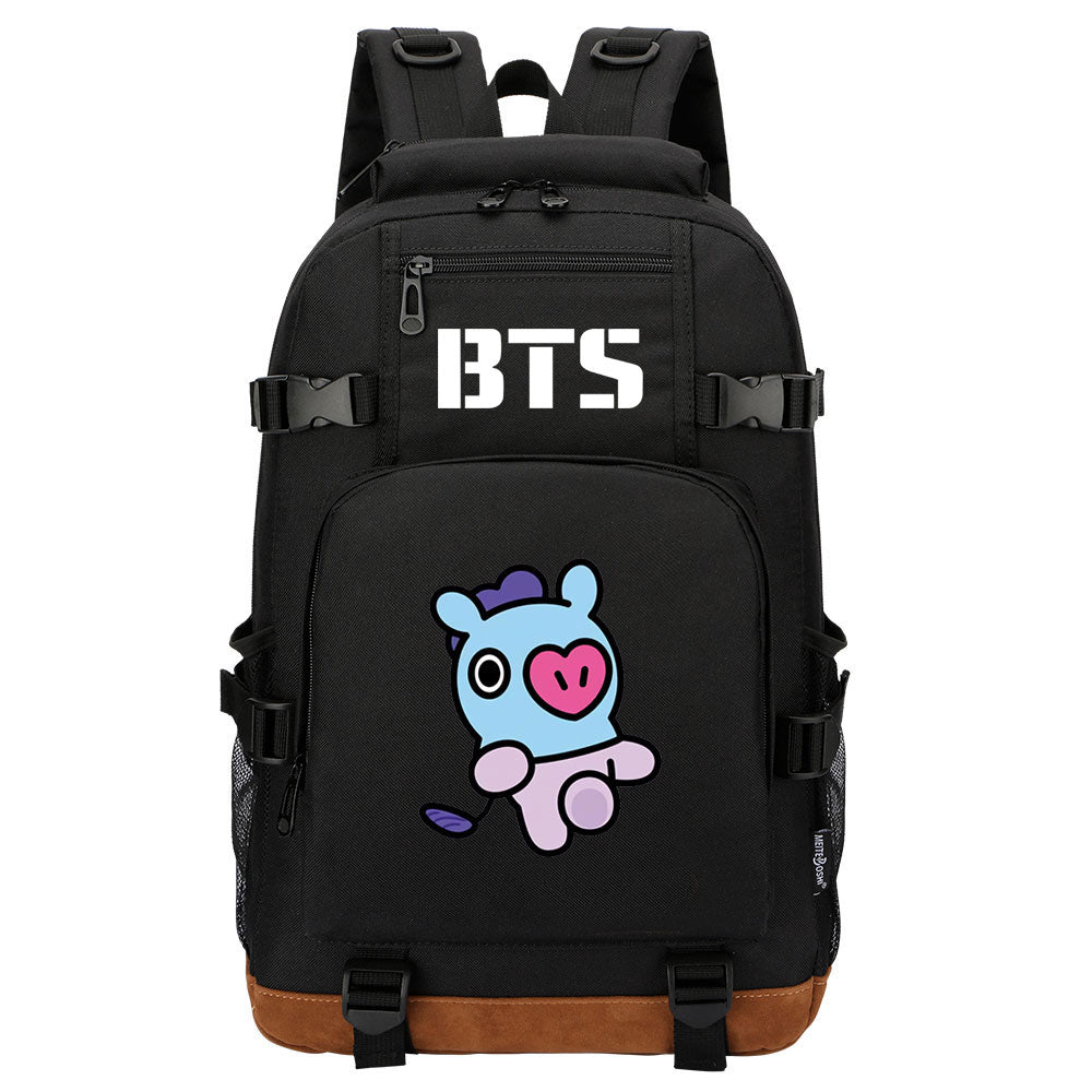 Kpop BTS  Mang J hope Waterproof Backpack School Notebook Travel Bag