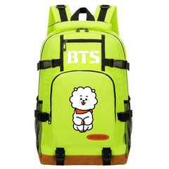 Kpop BTS RJ Jin Waterproof Backpack School Notebook Travel Bag