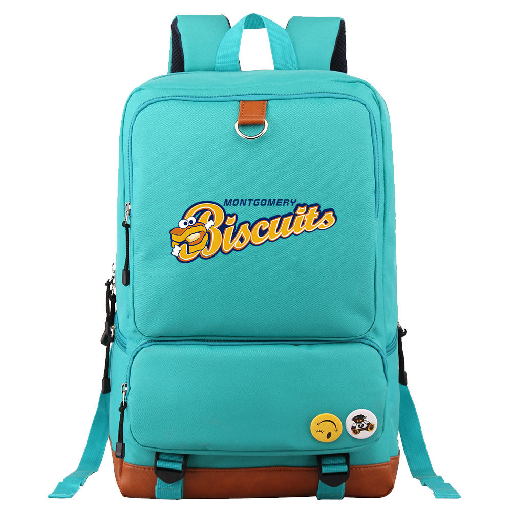 Montgomery Biscuits Proof Backpack NoteBook Laptop School Bag