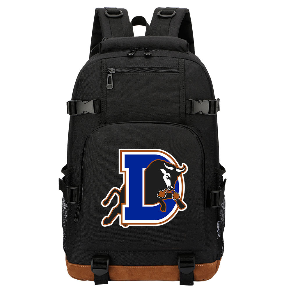 Durham Bulls Waterproof Backpack School Notebook Travel Bag