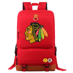 Chicago Blackhawks Hockey Team Proof Backpack NoteBook Laptop School Bag