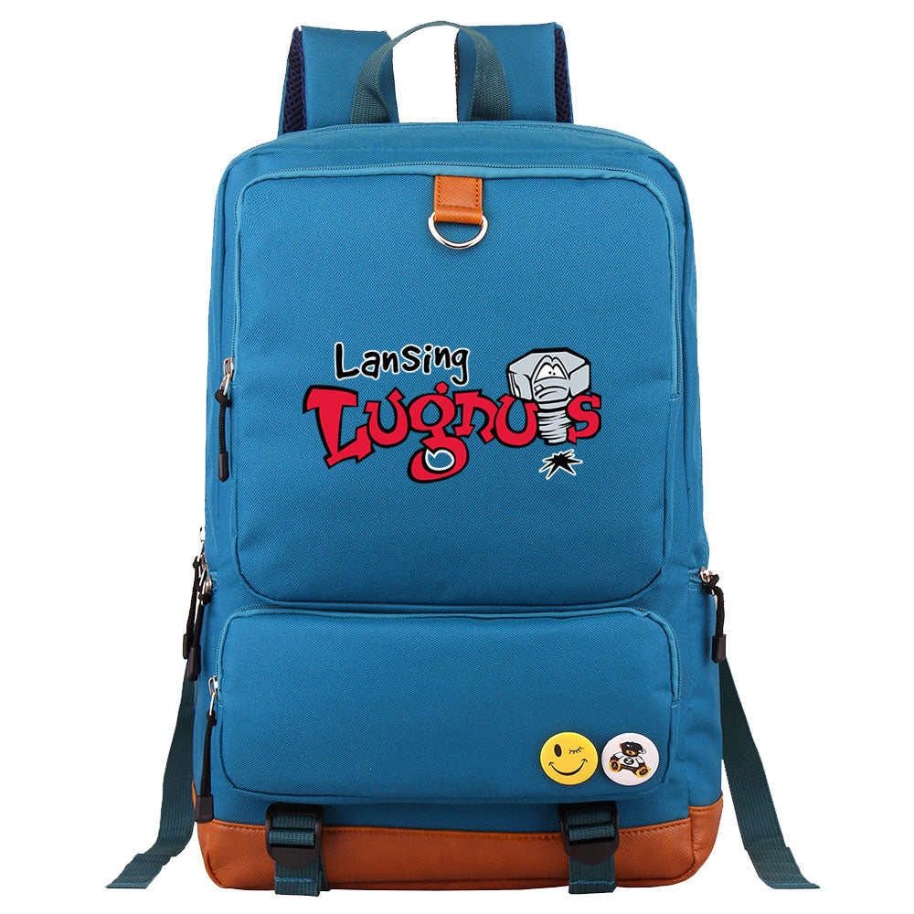 Lansing Lugnuts Proof Backpack NoteBook Laptop School Bag