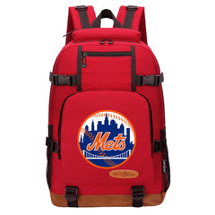 New York Mets Waterproof Backpack School Notebook Travel Bag