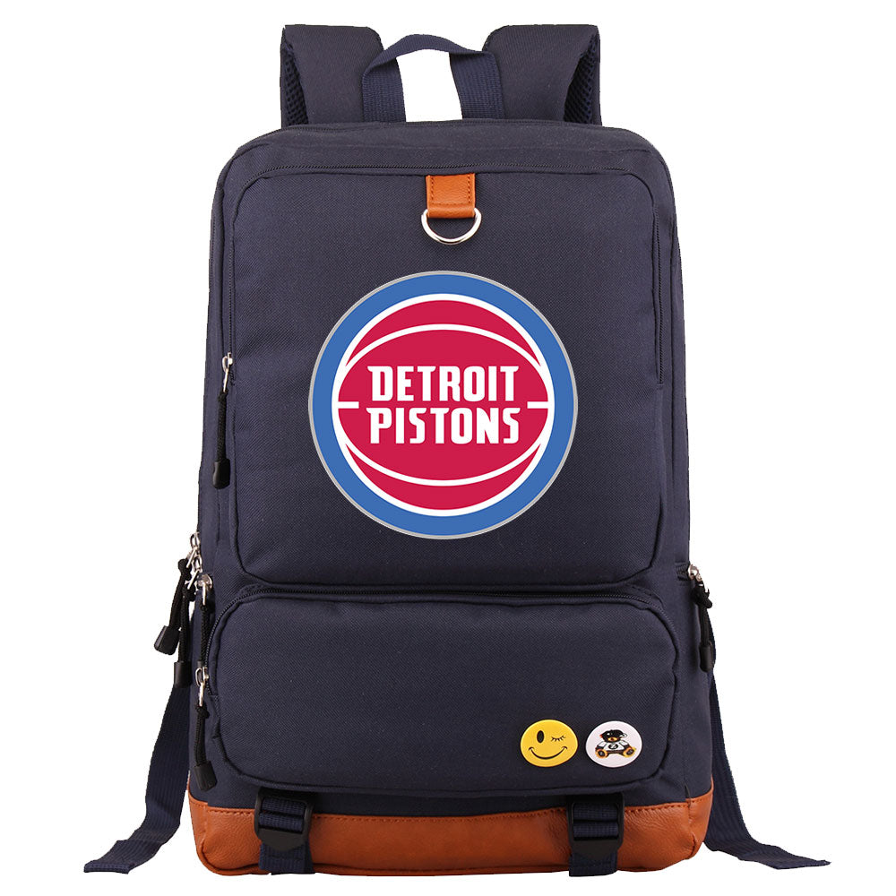 Detroit Pistons Water Proof Backpack NoteBook Laptop School Bag