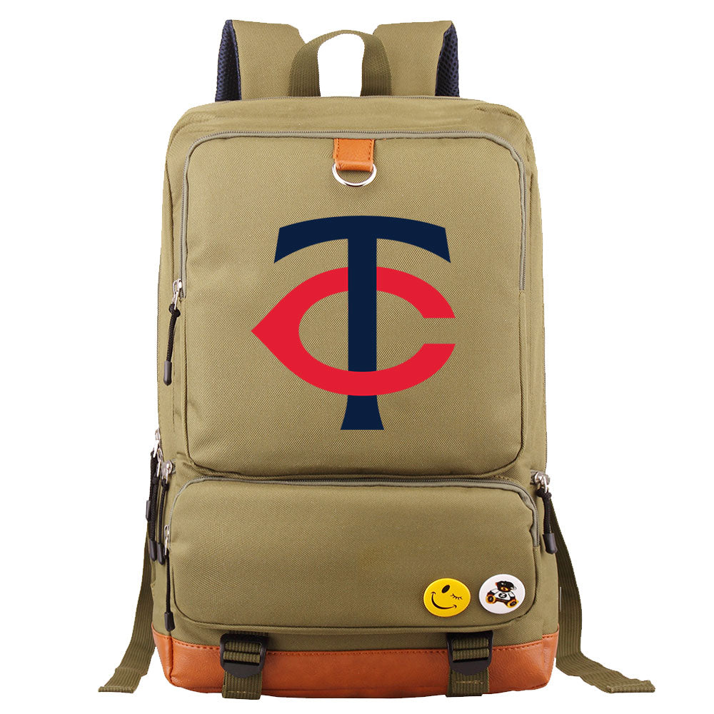 Minnesota Twins Water Proof Backpack NoteBook Laptop School Bag