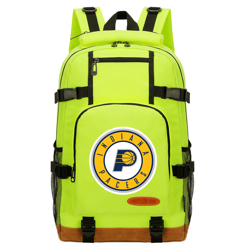 Indiana Pacers Waterproof Backpack School Notebook Travel Bag