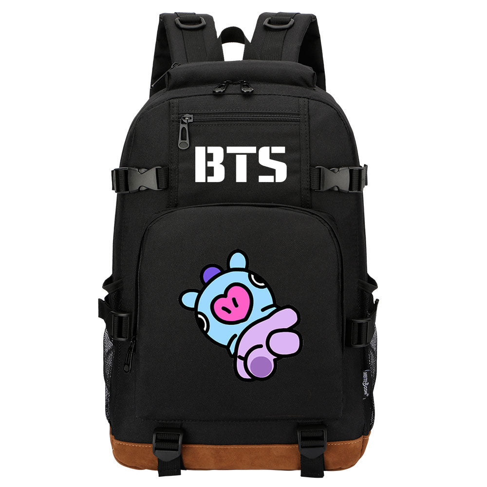 Kpop BTS  Mang J hope Waterproof Backpack School Notebook Travel Bag