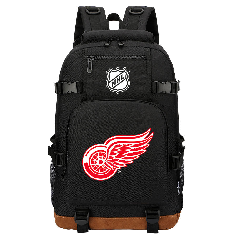 Detroit Red Wings Hockey League  Waterproof Backpack School Notebook Travel Bag