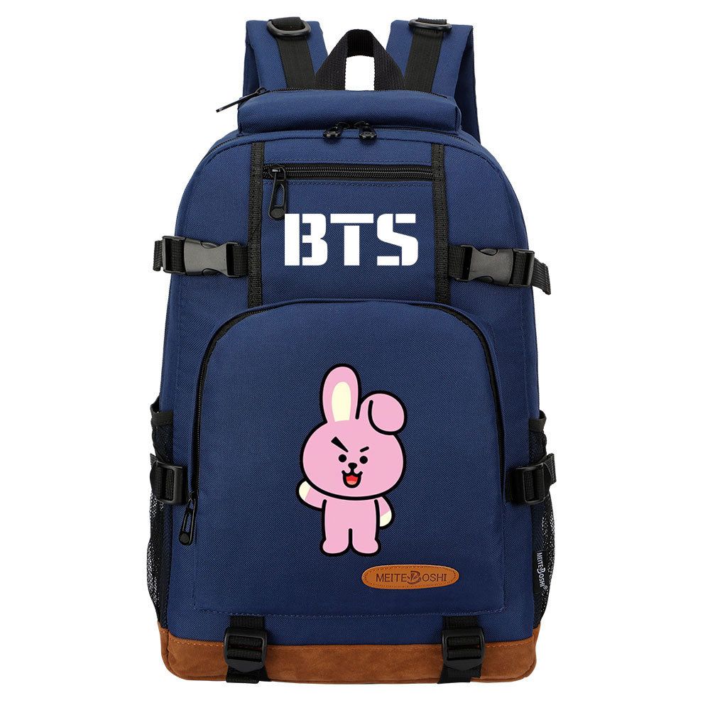 Kpop BTS Cooky JK Waterproof Backpack School Notebook Travel Bag