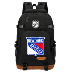 New York Rangers Hockey League  Waterproof Backpack School Notebook Travel Bag
