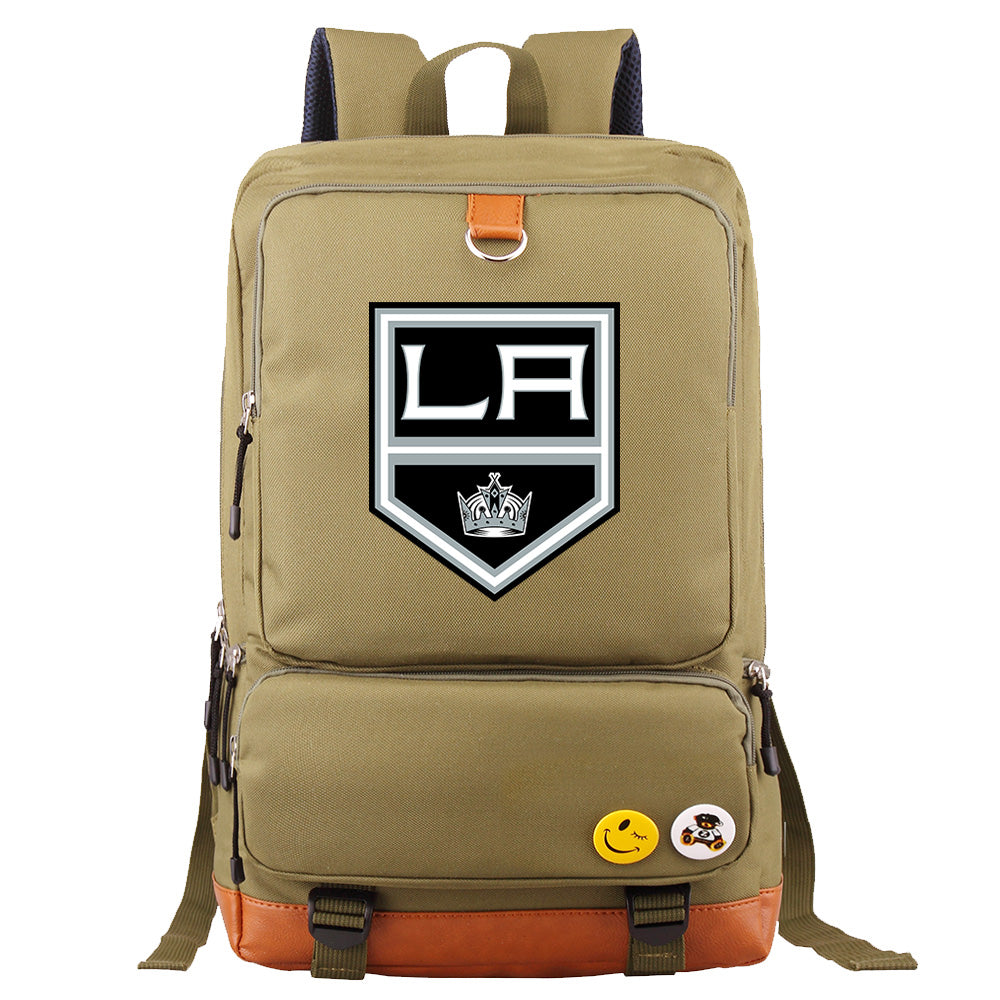 Los Angeles Kings Hockey Team Proof Backpack NoteBook Laptop School Bag