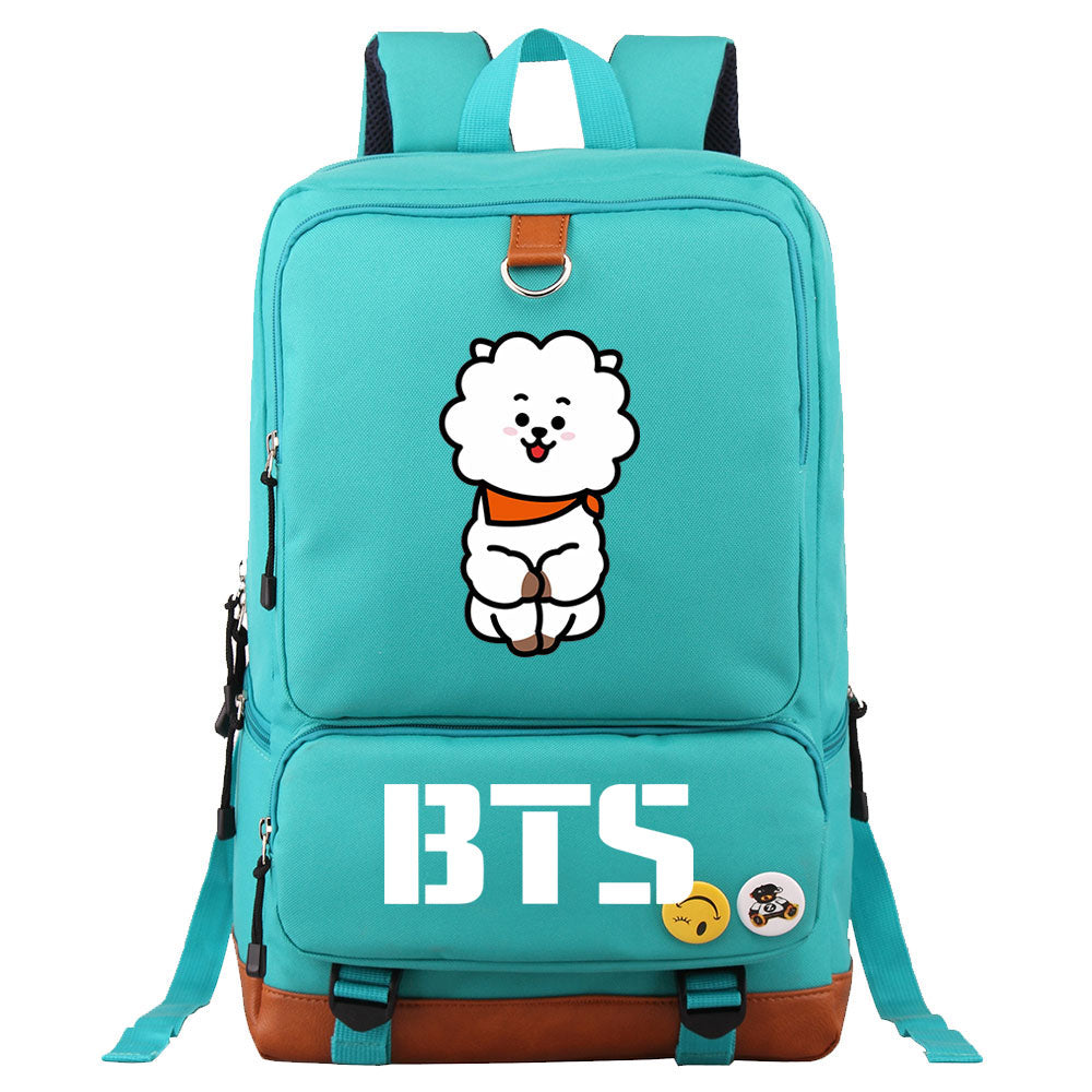 BTS RJ Proof Backpack NoteBook Laptop School Bag