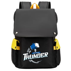 Wichita Thunder Hockey Team School Backpack Oxford Laptop Bag