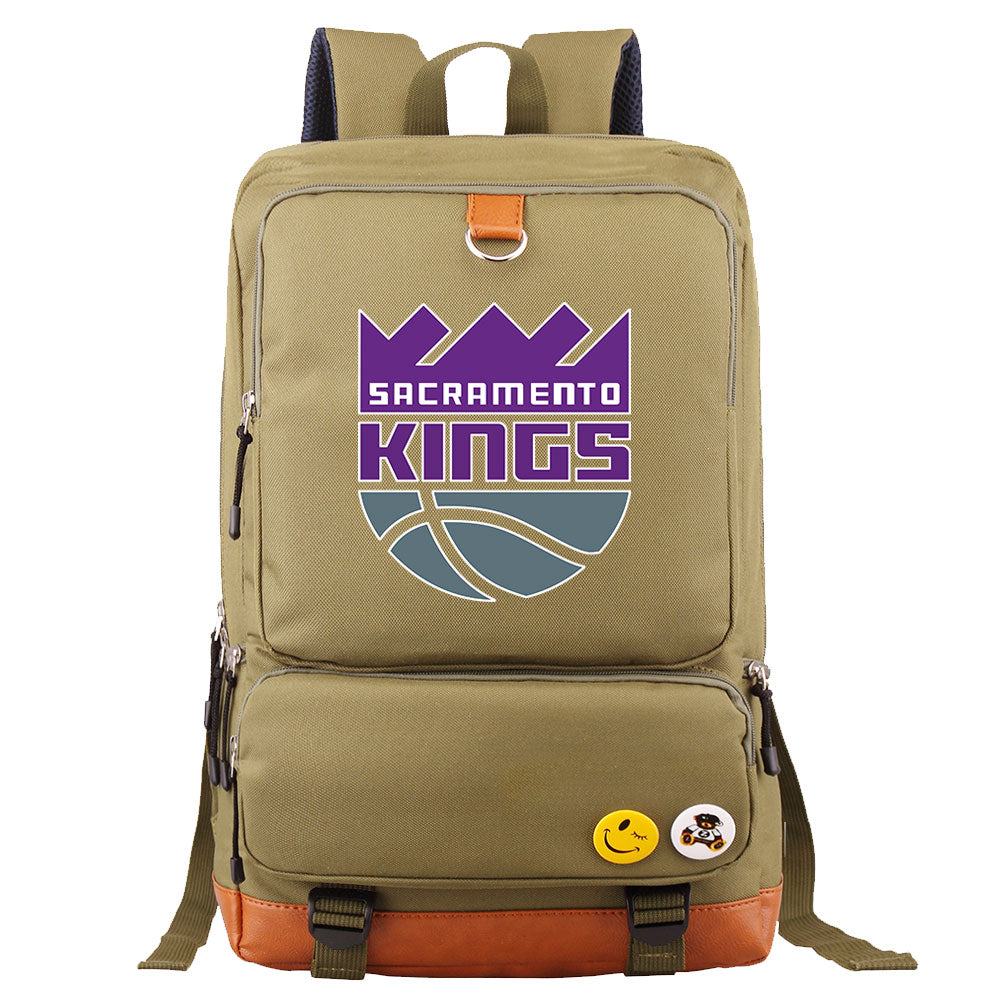Sacramento Kings Water Proof Backpack NoteBook Laptop School Bag