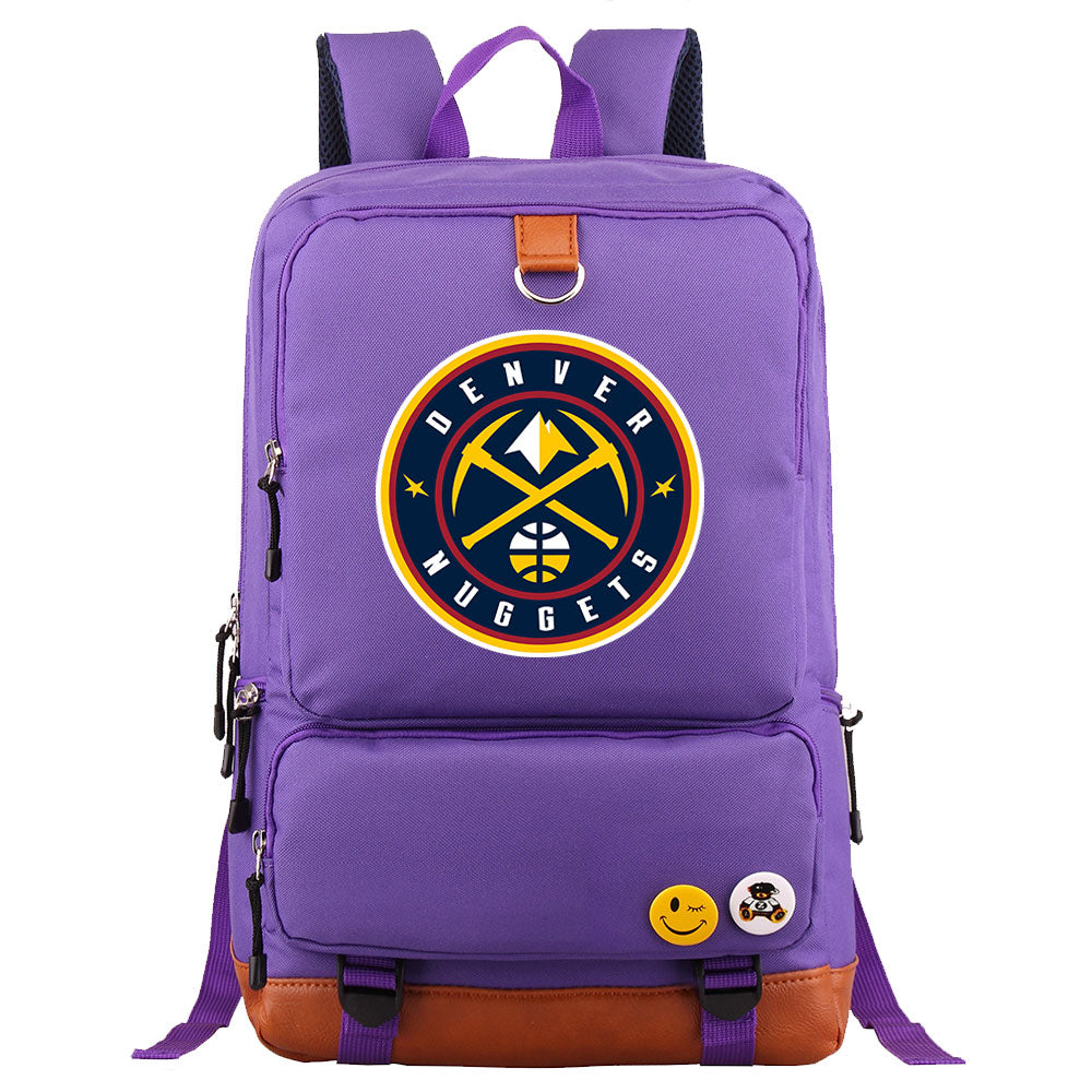 Denver Nuggets Water Proof Backpack NoteBook Laptop School Bag
