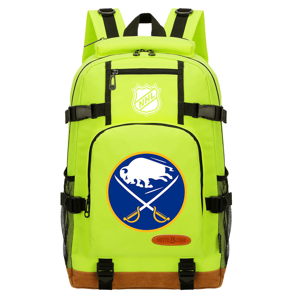 Buffalo Sabres Hockey League  Waterproof Backpack School Notebook Travel Bag