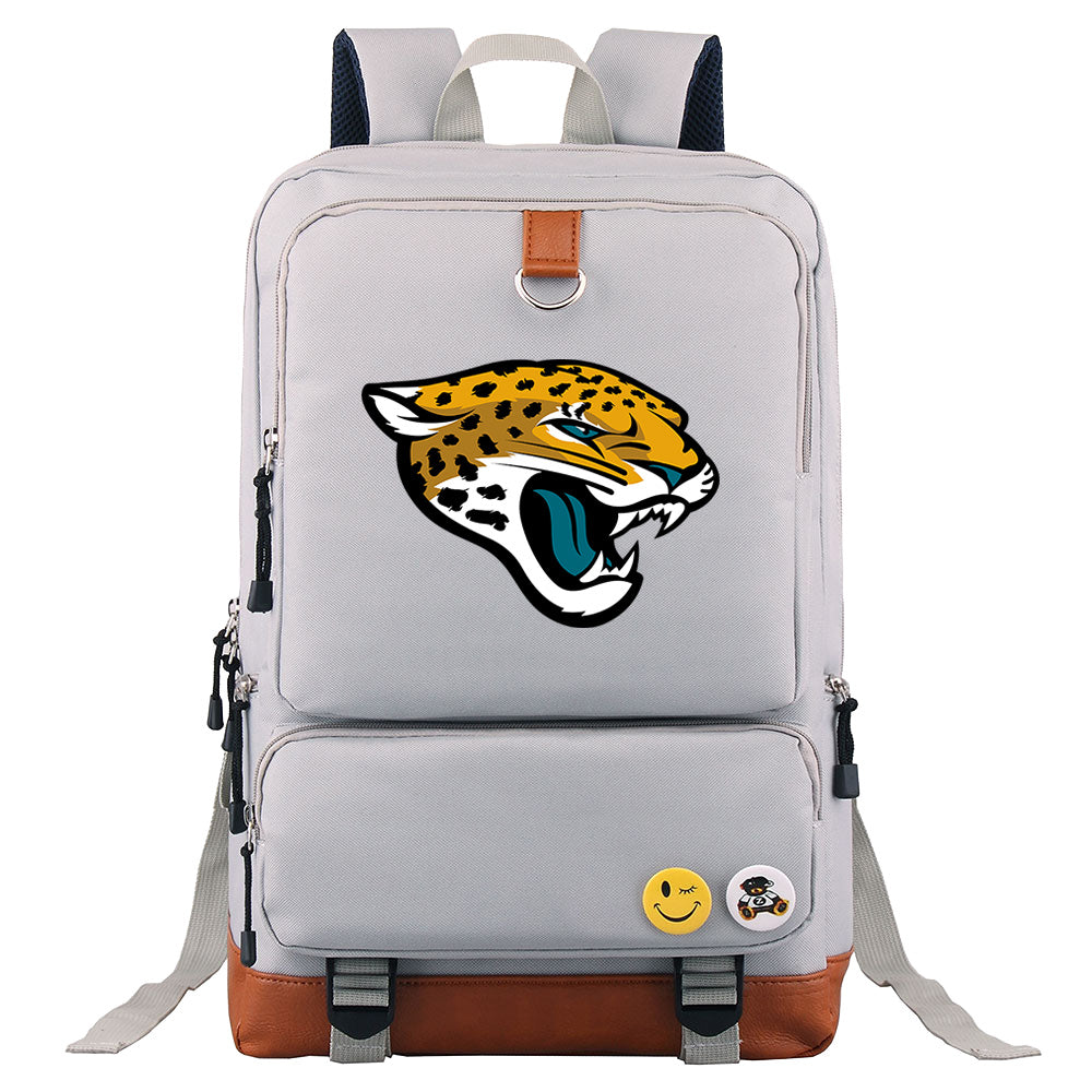 Jacksonville Jaguars Football Team Rugby Proof Backpack NoteBook Laptop School Bag
