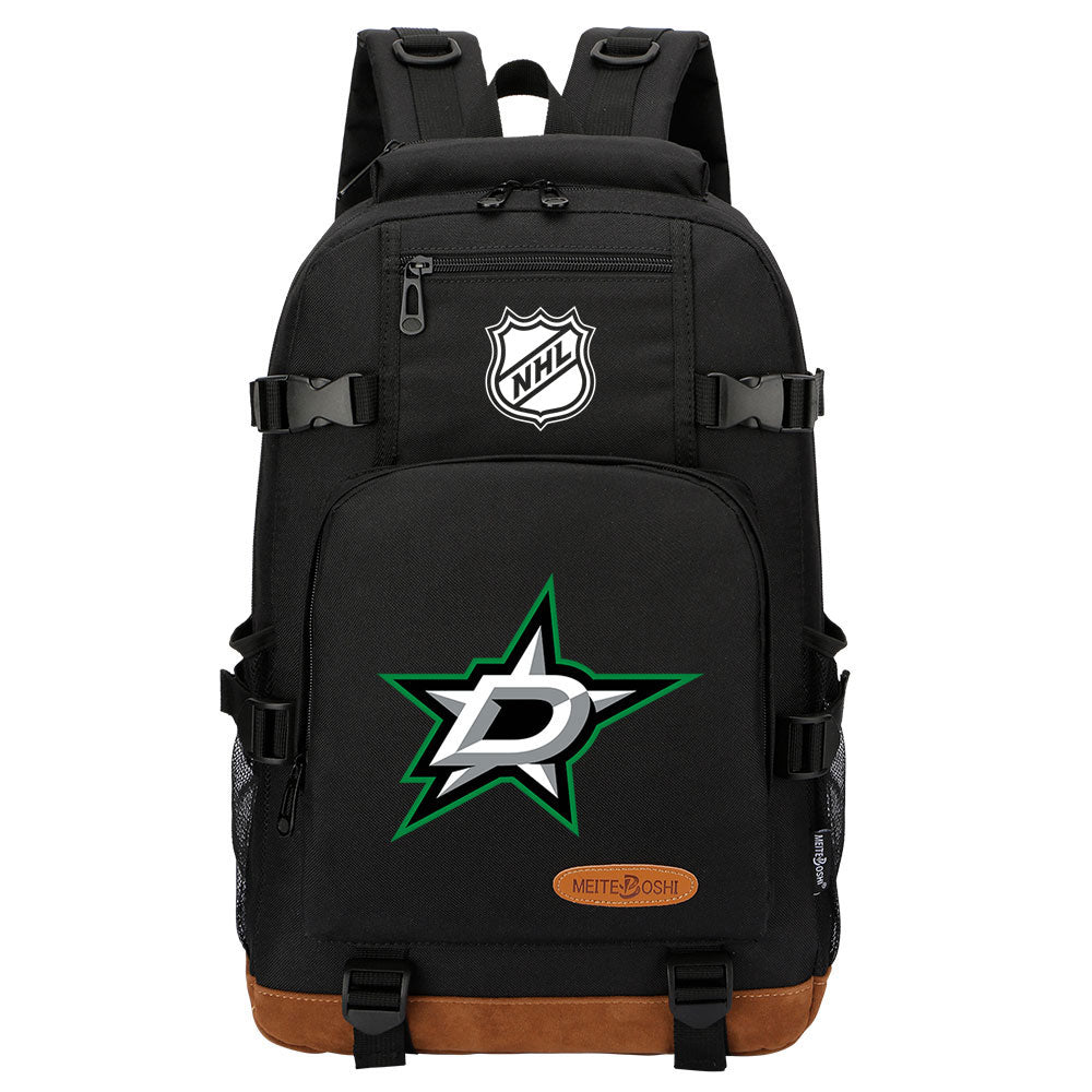 Dallas Stars Hockey League Waterproof Backpack School Notebook Travel Bag