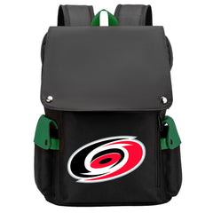 Carolina Hurricanes Hockey Team School Backpack Oxford Laptop Bag